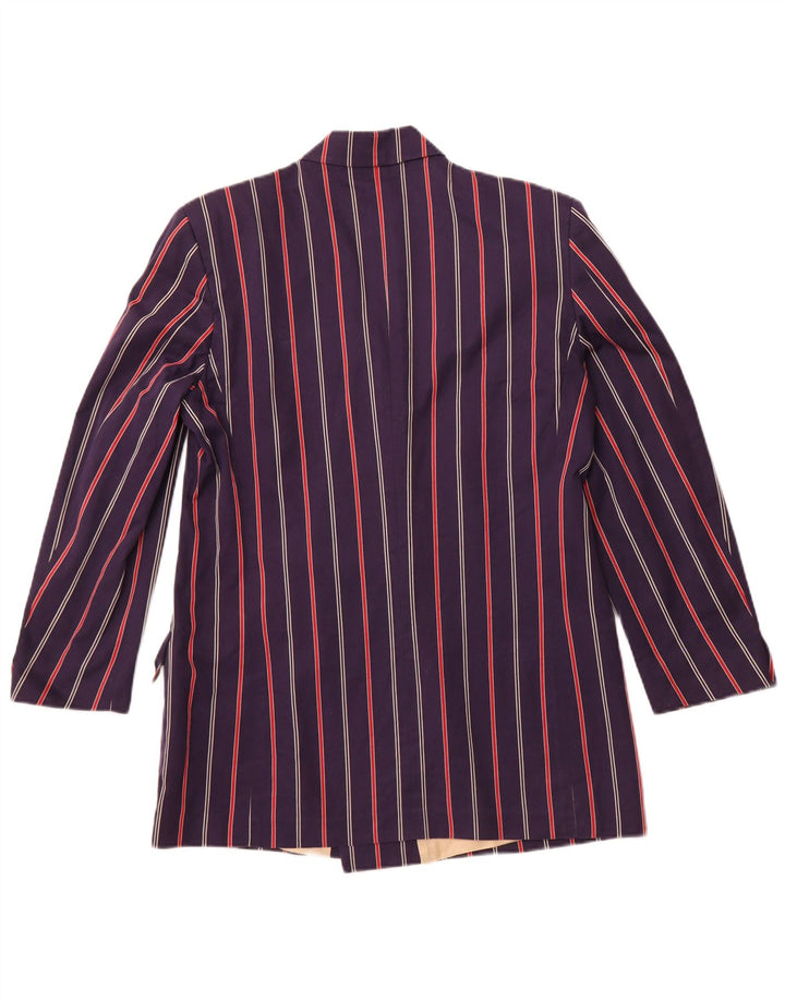 Henry Cottons Ανδρικό σακάκι IT 44 XS Navy Blue ριγέ βαμβακερό