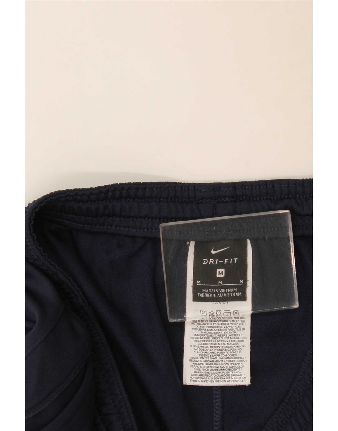 Ανδρικές φόρμες Nike Dri Fit Παντελόνια μεσαίου μπλε ναυτικού πολυεστέρα