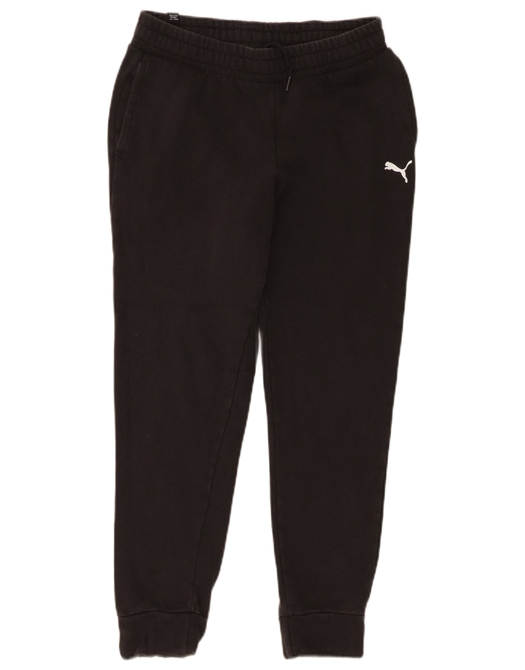 Ανδρική αθλητική φόρμα Puma Παντελόνι Joggers Μικρό μαύρο βαμβακερό
