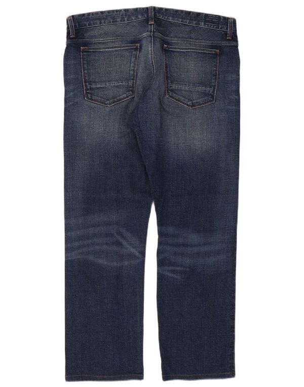 Ανδρικό τζιν ίσιο Tommy Hilfiger W36 L28 Navy Blue Cotton
