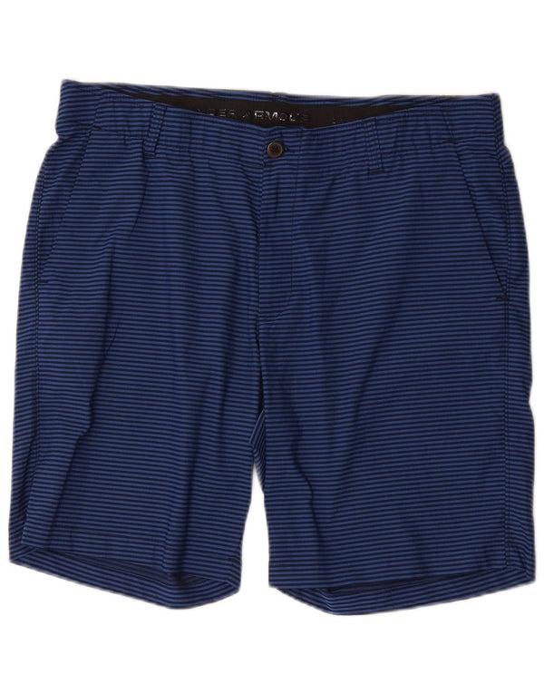 Ανδρικό σορτς Chino Heat Gear Under Armour W38 XL με μπλε ρίγα