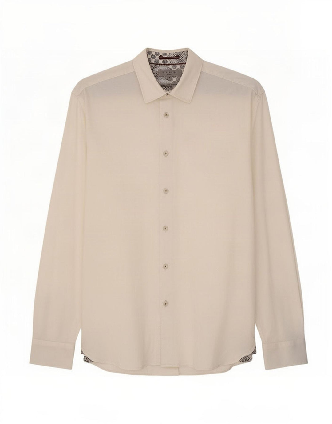 Ted Baker Ανδρικό πουκάμισο νούμερο 5 XL Λευκό βαμβακερό