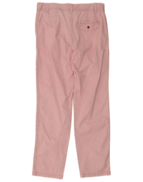 Marks & Spencer Γυναικεία παντελόνια Chino UK 10 Small W30 L29 Pink
