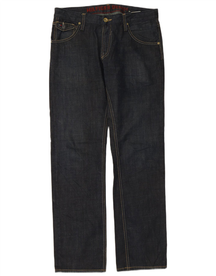 TOMMY HILFIGER Ανδρικό τζιν ίσιο W32 L34 Μπλε βαμβακερό