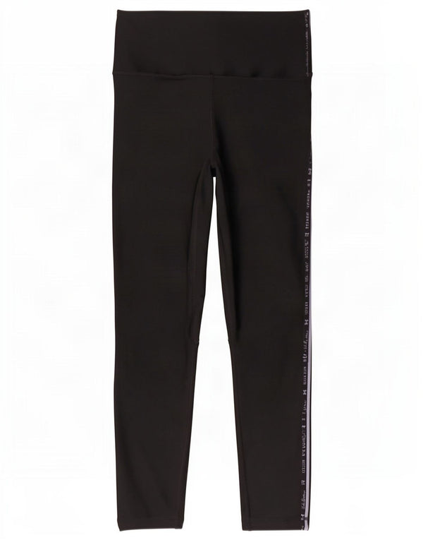 Under Armour Γυναικεία Heat Gear Graphic κολάν UK 10 Small Black Polyester