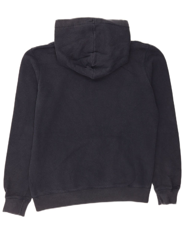 Jack Wills Γυναικείο Γραφικό Hoodie Jumper UK 12 Medium Navy Blue Classic