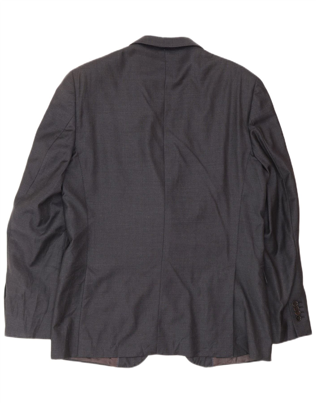 MASSIMO DUTTI Ανδρικό σακάκι μπλέιζερ με 2 κουμπιά EU 52 Large Navy Blue Wool