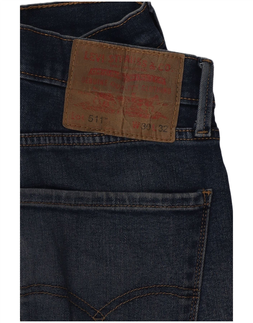 LEVI'S Ανδρικό 511 Slim Jeans W30 L32 Μπλε Βαμβακερό