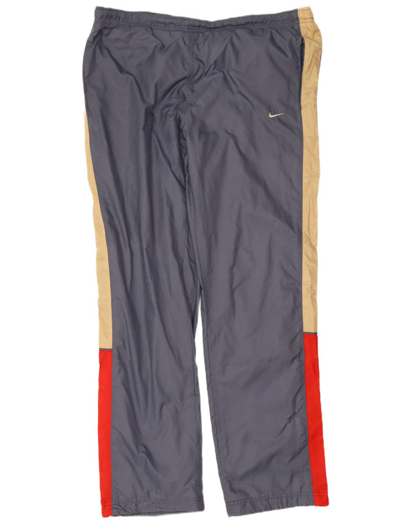Ανδρικά αθλητικά παντελόνια Nike XL Grey Colourblock Nylon Sports