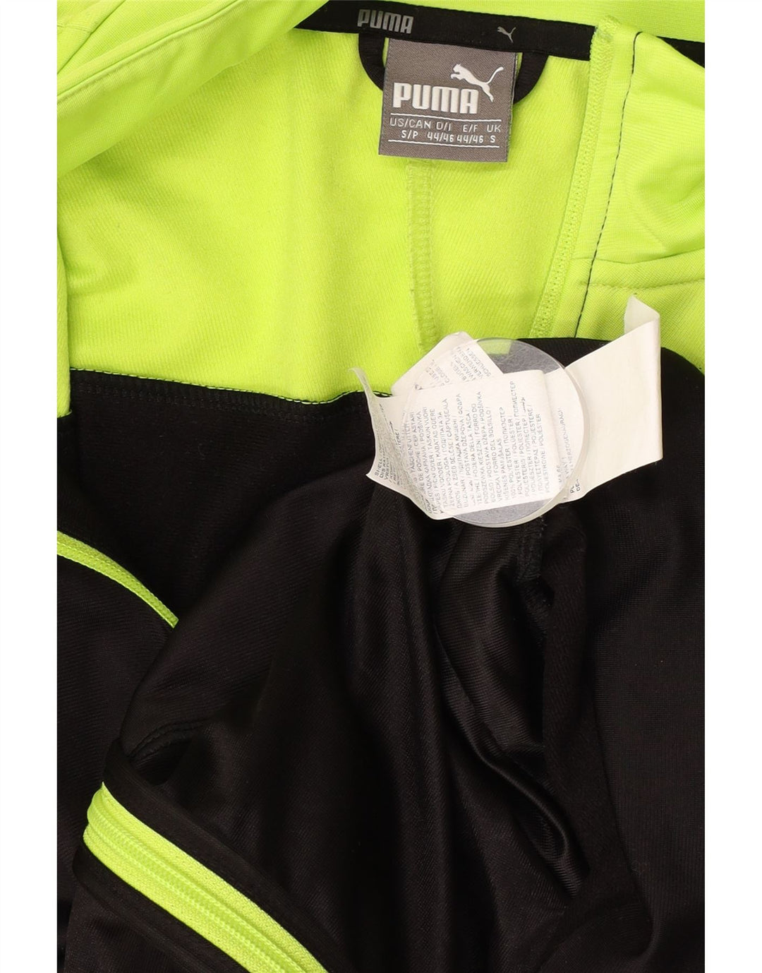 Ανδρική φόρμα φόρμας Puma με γραφικές φόρμες Top Jacket Small Black Colourblock Polyester