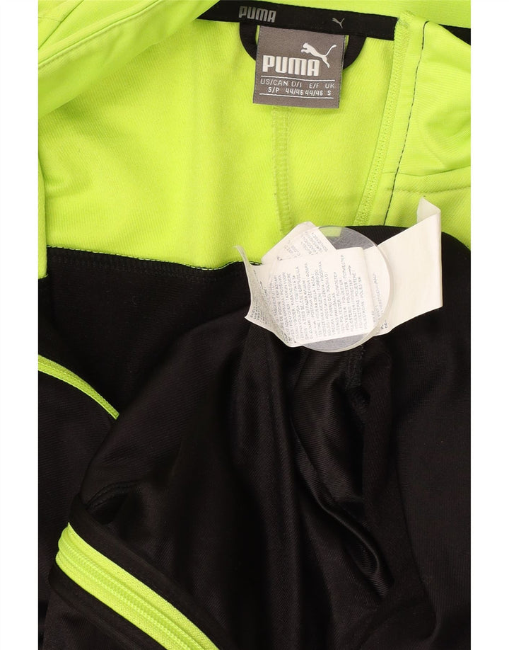 Ανδρική φόρμα φόρμας Puma με γραφικές φόρμες Top Jacket Small Black Colourblock Polyester