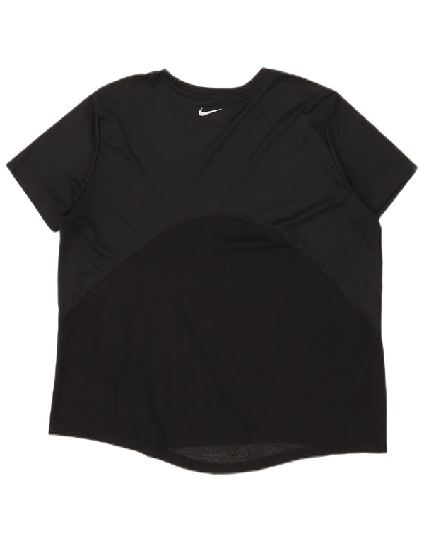 Γυναικείο T-shirt Nike Dri Fit Top UK 16 Large Black