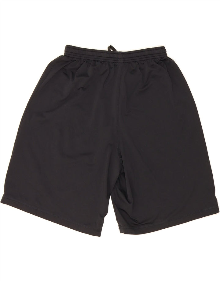 UNDER ARMOUR Mens Heat Gear Graphic Sport Shorts Medium  Black Vintage Under Armour and Second-Hand Under Armour from Messina Hembry 