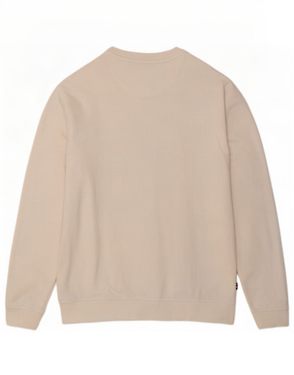 Πόλο Ασν. Ανδρικό γραφικό φούτερ Jumper 2XL Λευκό βαμβακερό