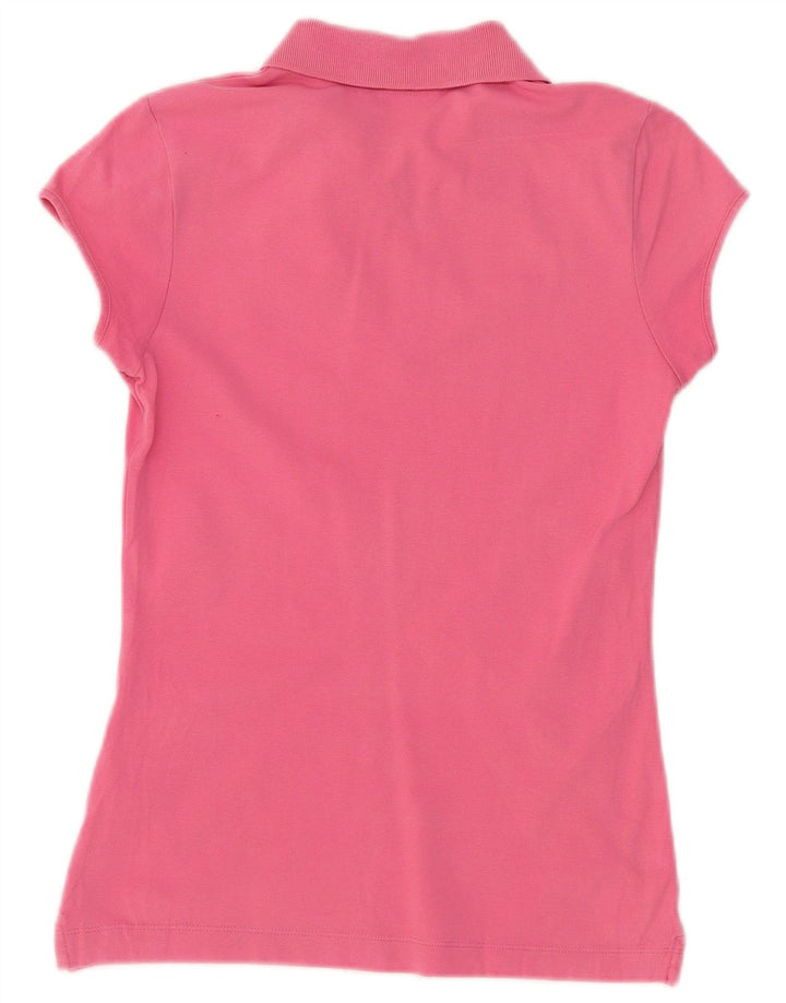 Γυναικείο μπλουζάκι πόλο PUMA UK 12 Medium Pink