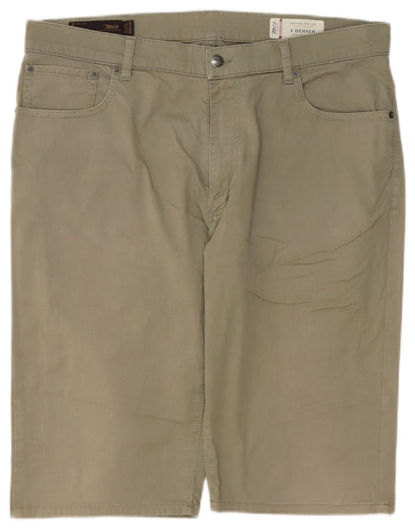 Ανδρικό σορτς Marlboro Classics Denver Casual W38 XL από βαμβακερό χακί