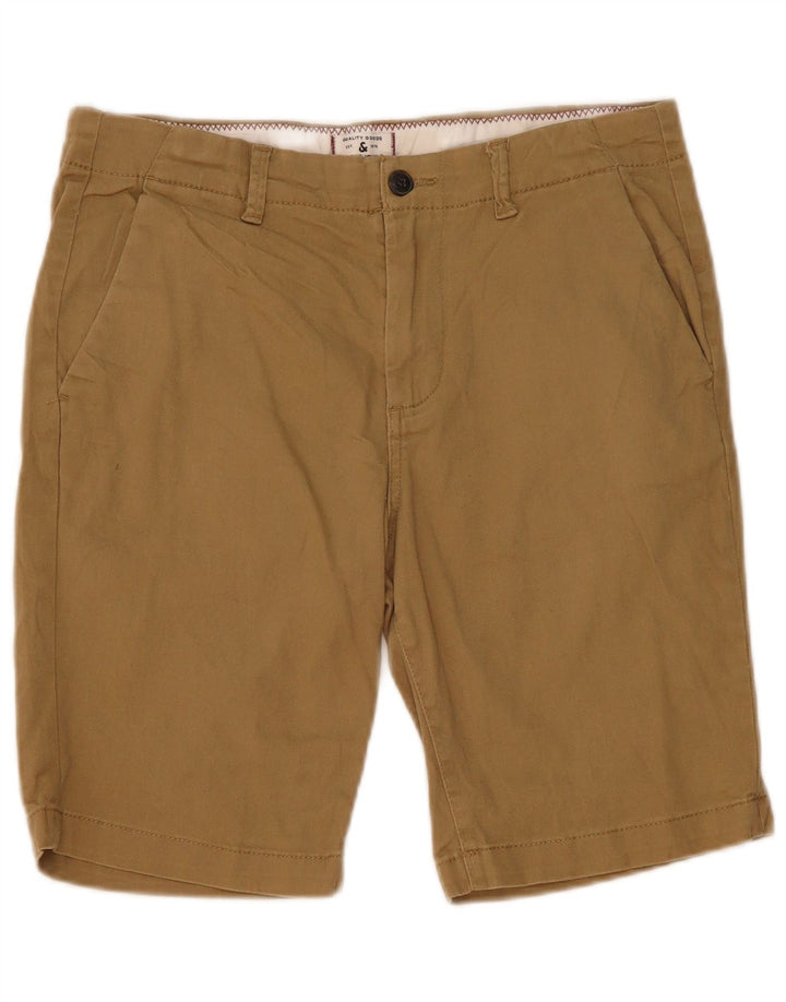 Jack & Jones Ανδρικό σορτς Chino Small W32 Καφέ Βαμβακερό