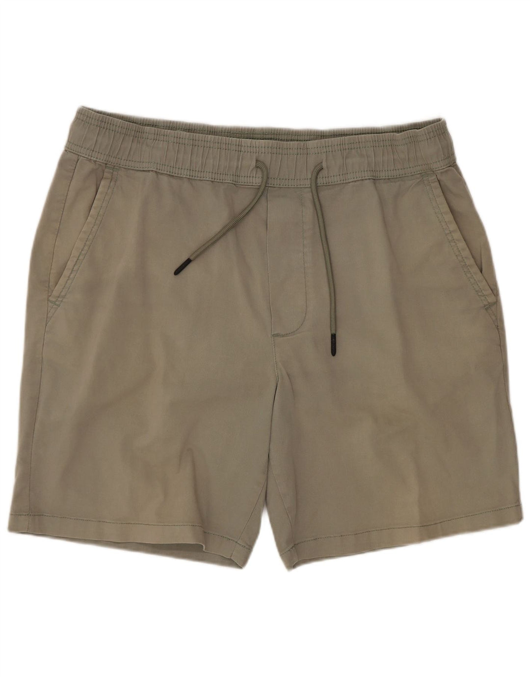 Zara Ανδρικό Σορτς Chino Large W32 Χακί