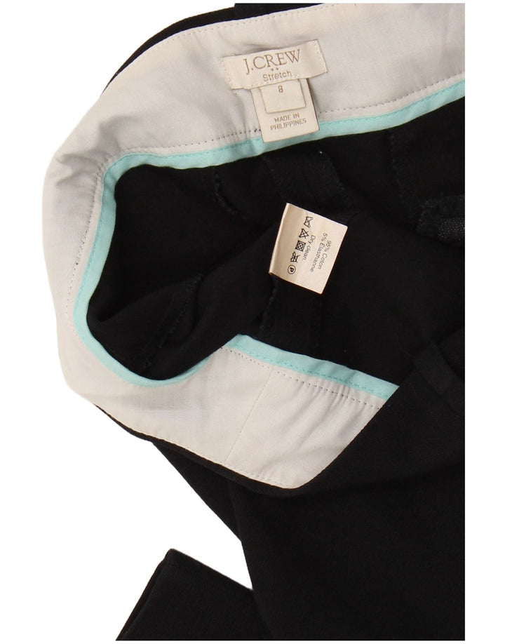 J. CREW Γυναικείο Stretch Slim Cropped Παντελόνι US 8 Medium W30 L26 Μαύρο