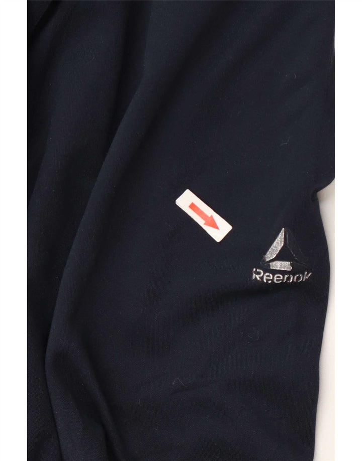 Ανδρική αθλητική φόρμα Reebok Παντελόνι μεσαίο ναυτικό μπλε