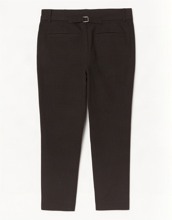 Zara Γυναικείο κομμένο παντελόνι με καρφίτσες Medium W28 L26 Grey Check