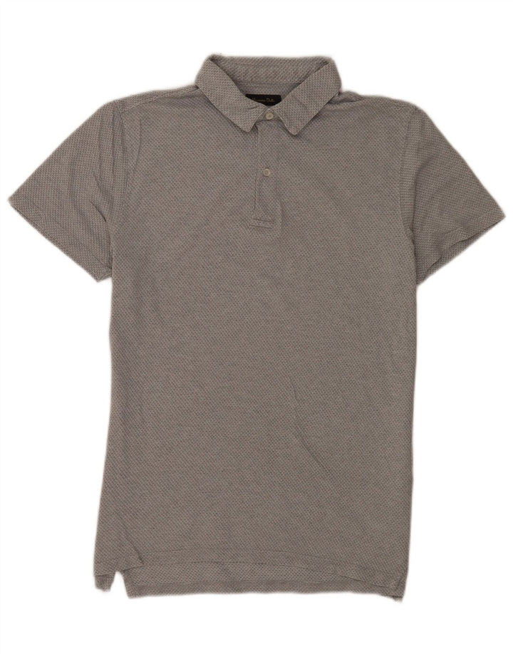 Massimo Dutti Ανδρικό πουκάμισο Polo Casual Fit μεγάλο γκρι
