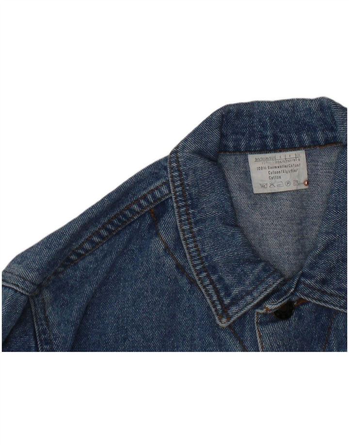 Τζιν μπουφάν EXPLORER Boys 8-9 Years Blue Cotton