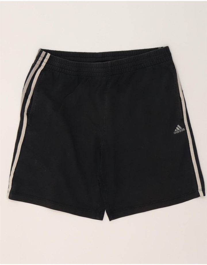 Ανδρικό σορτς Adidas Clima 365, μεσαίο μαύρο βαμβακερό