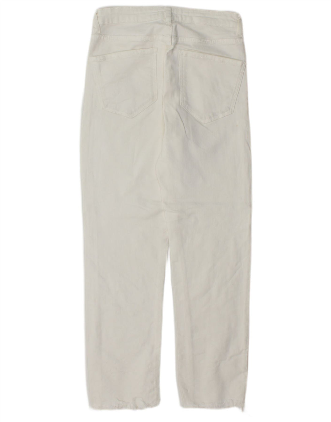 ZARA Γυναικείο ίσιο τζιν EU 36 XS W26 L26 Λευκό