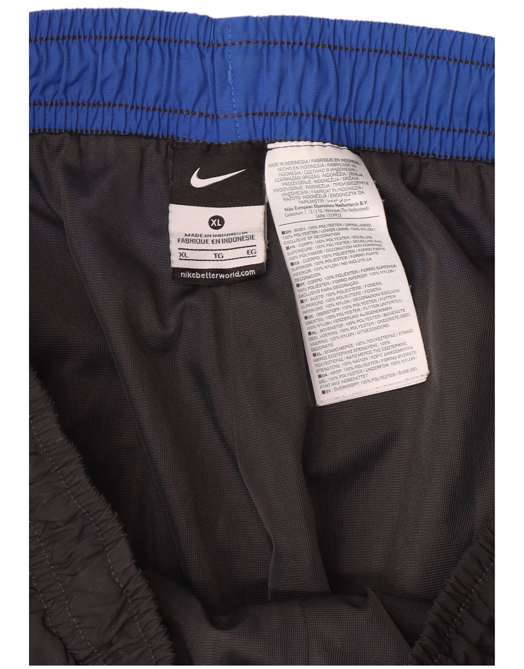 Ανδρικές φόρμες γραφικών NIKE Παντελόνια Joggers XL Grey Colourblock