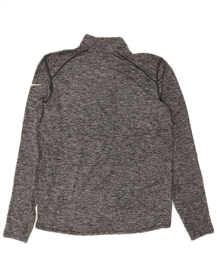 Ανδρική φόρμα με γραφικό πουλόβερ NIKE Super Bowl Lii Top Medium Grey