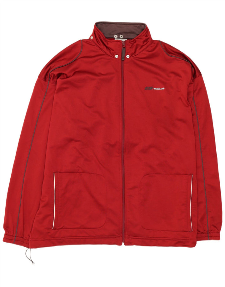 Ανδρική φόρμα Reebok Top Jacket XL Red Polyester