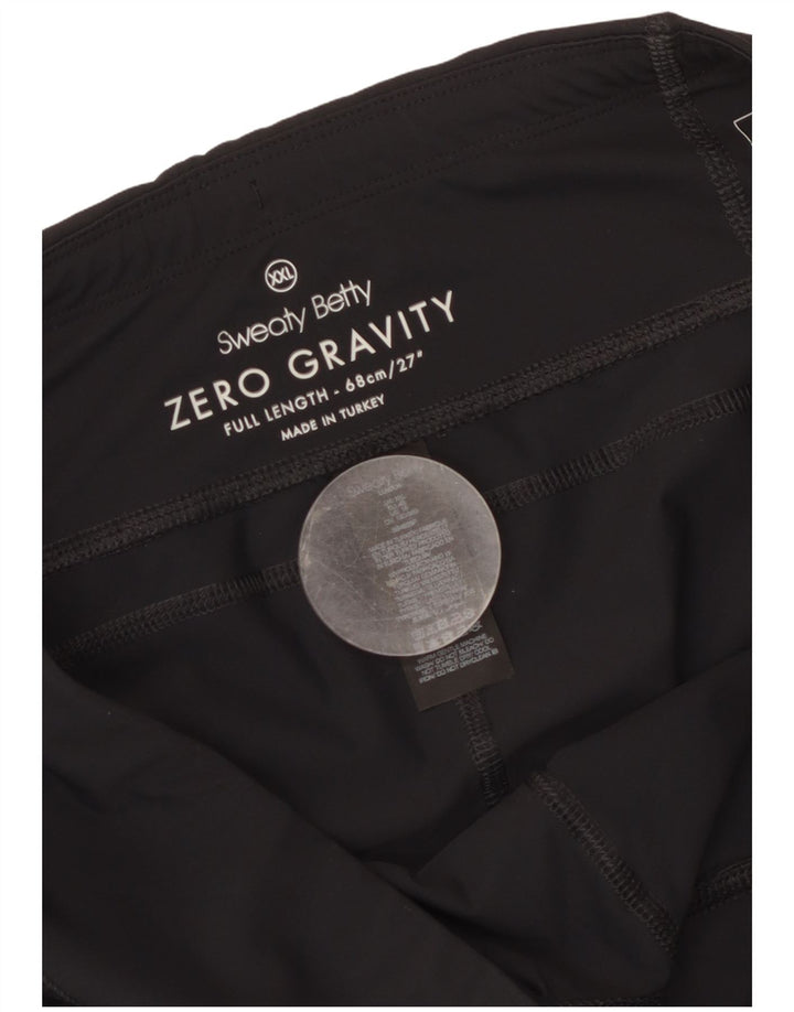 Γυναικείο κολάν Sweaty Betty UK 20 2XL Μαύρο Πολυαμίδιο