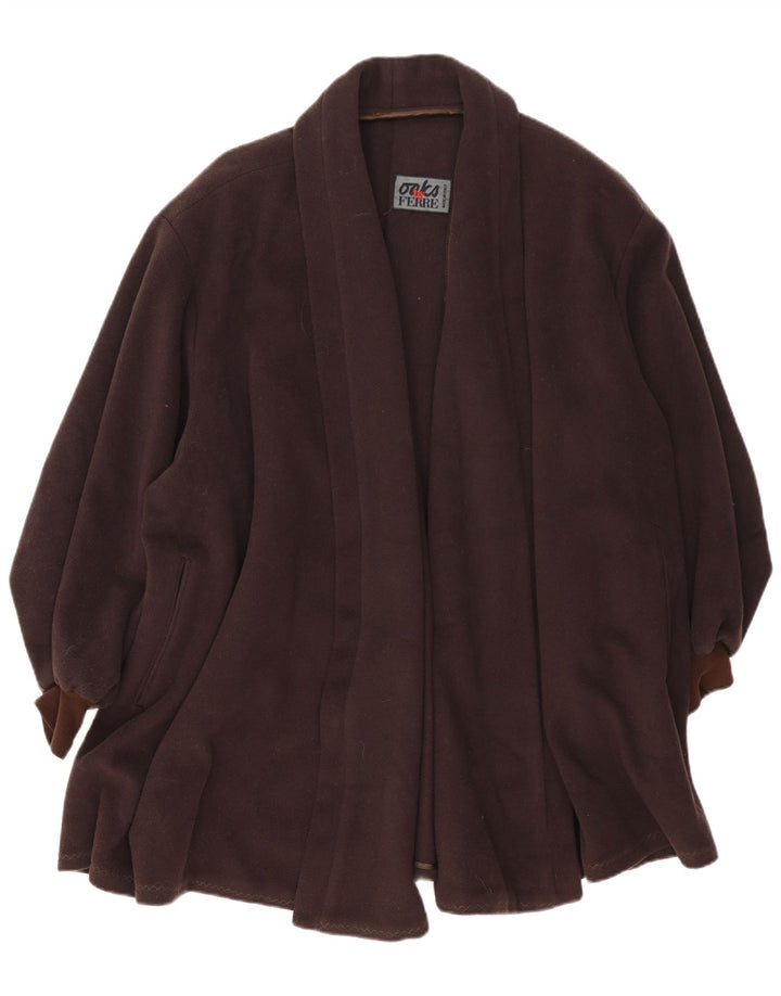 Oaks By Ferre Γυναικείο Ανοιχτό Πανωφόρι UK 14 Μεσαίο Καφέ