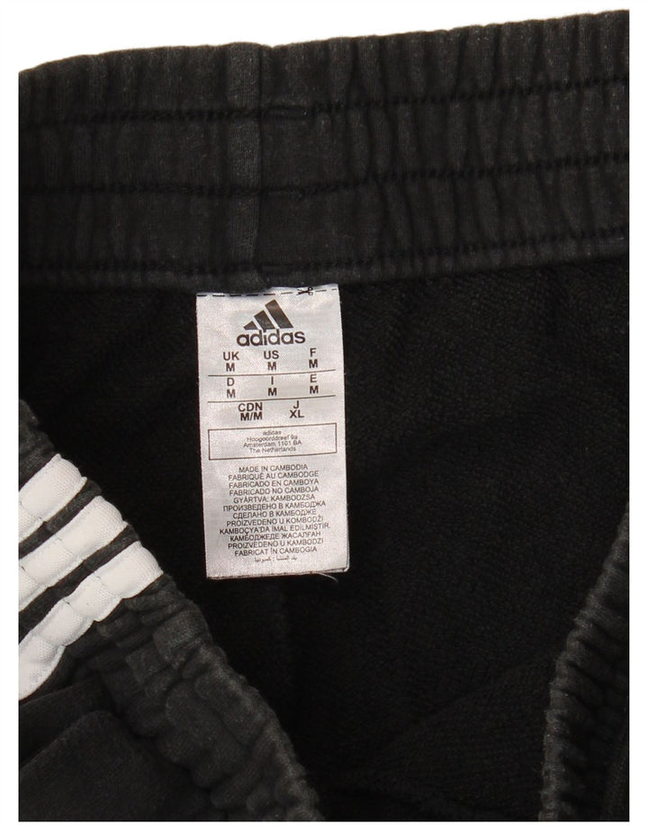 Ανδρικό αθλητικό σορτς Adidas, μεσαίο μαύρο βαμβακερό