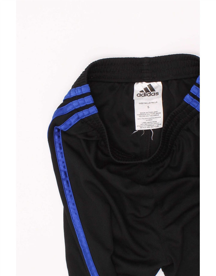 Adidas Boys Sport σορτς 4-5 ετών μαύρο πολυεστέρα