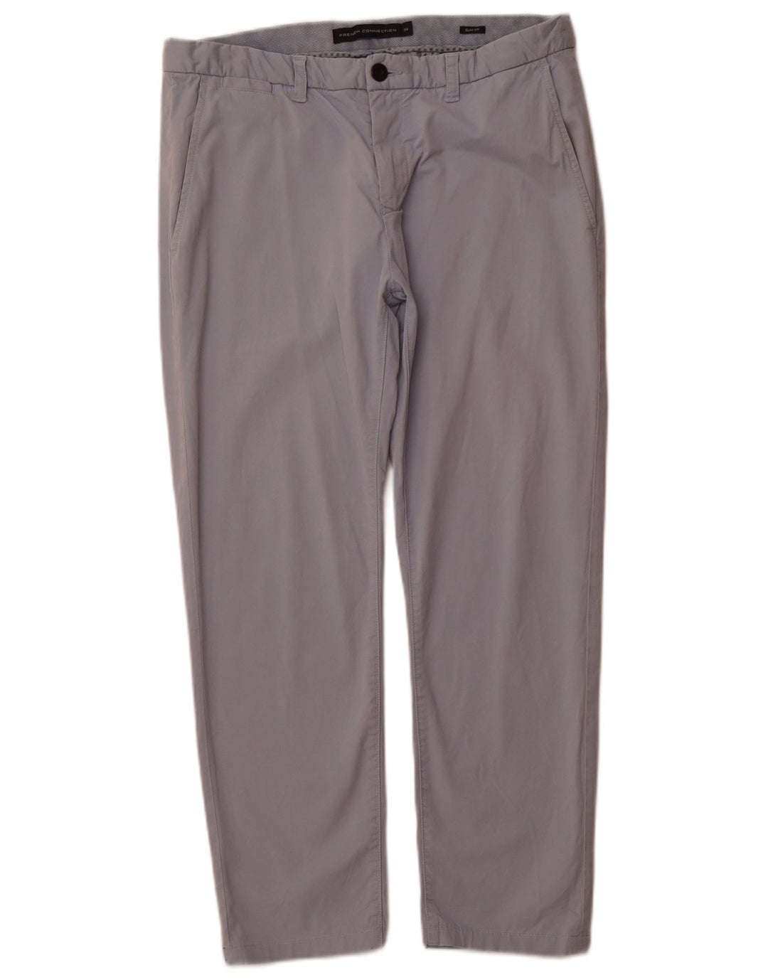 Γαλλική Connection Ανδρικό παντελόνι Chino Slim Fit Μέγεθος 34 Μπλε βαμβακερό