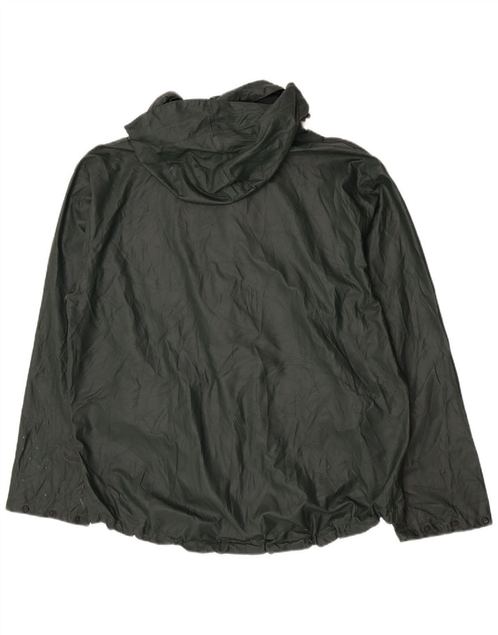 Helly Hansen Ανδρικό μπουφάν βροχής με κουκούλα UK 42 XL Πράσινη Πολυουρεθάνη