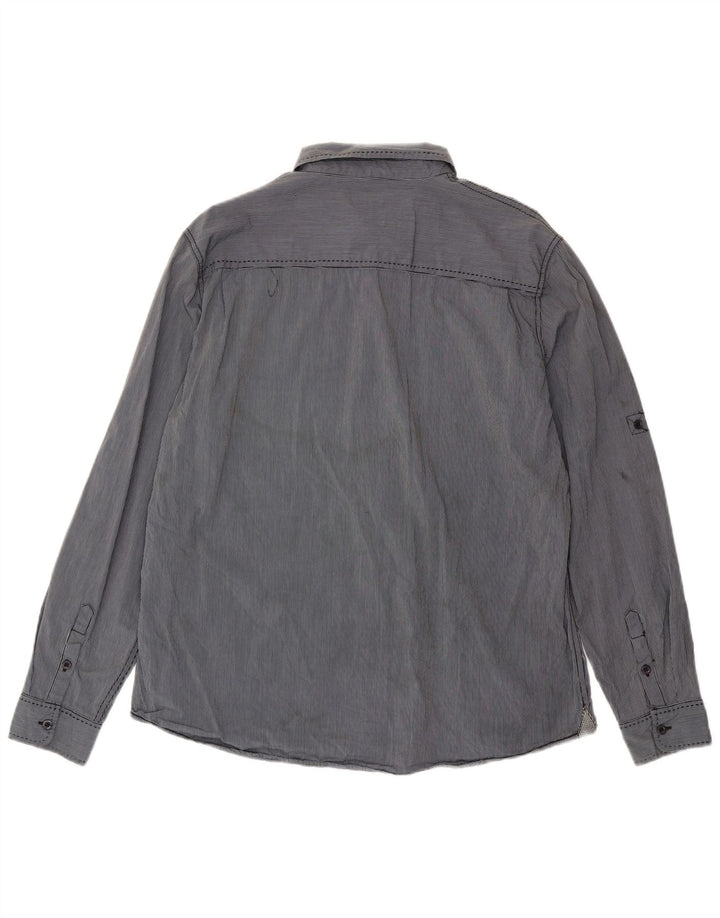 Ανδρικό πουκάμισο Lee Regular Fit XL Μπλε βαμβακερό pinstripe