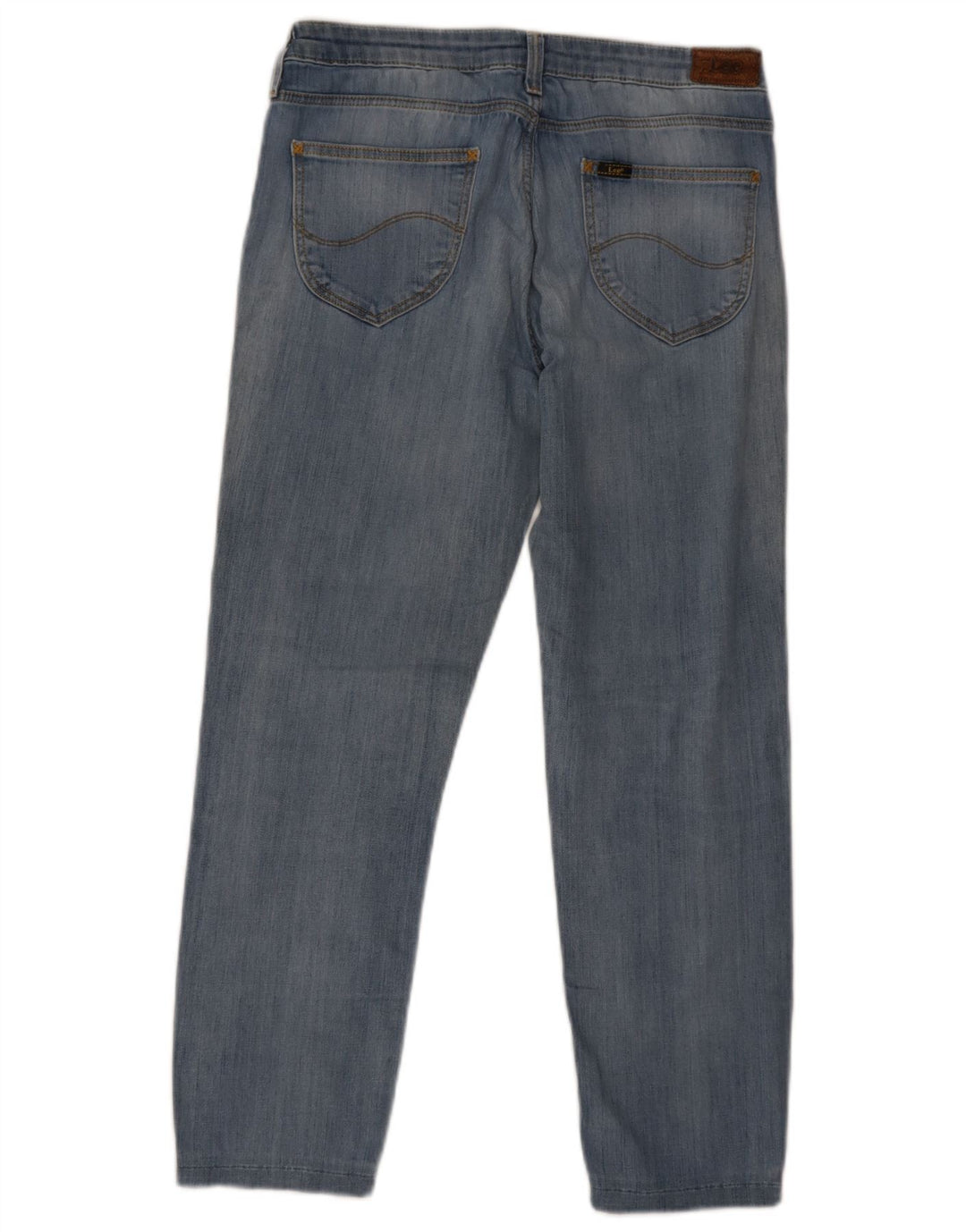 Lee Womens Cropped Jeans W29 L25 Blue