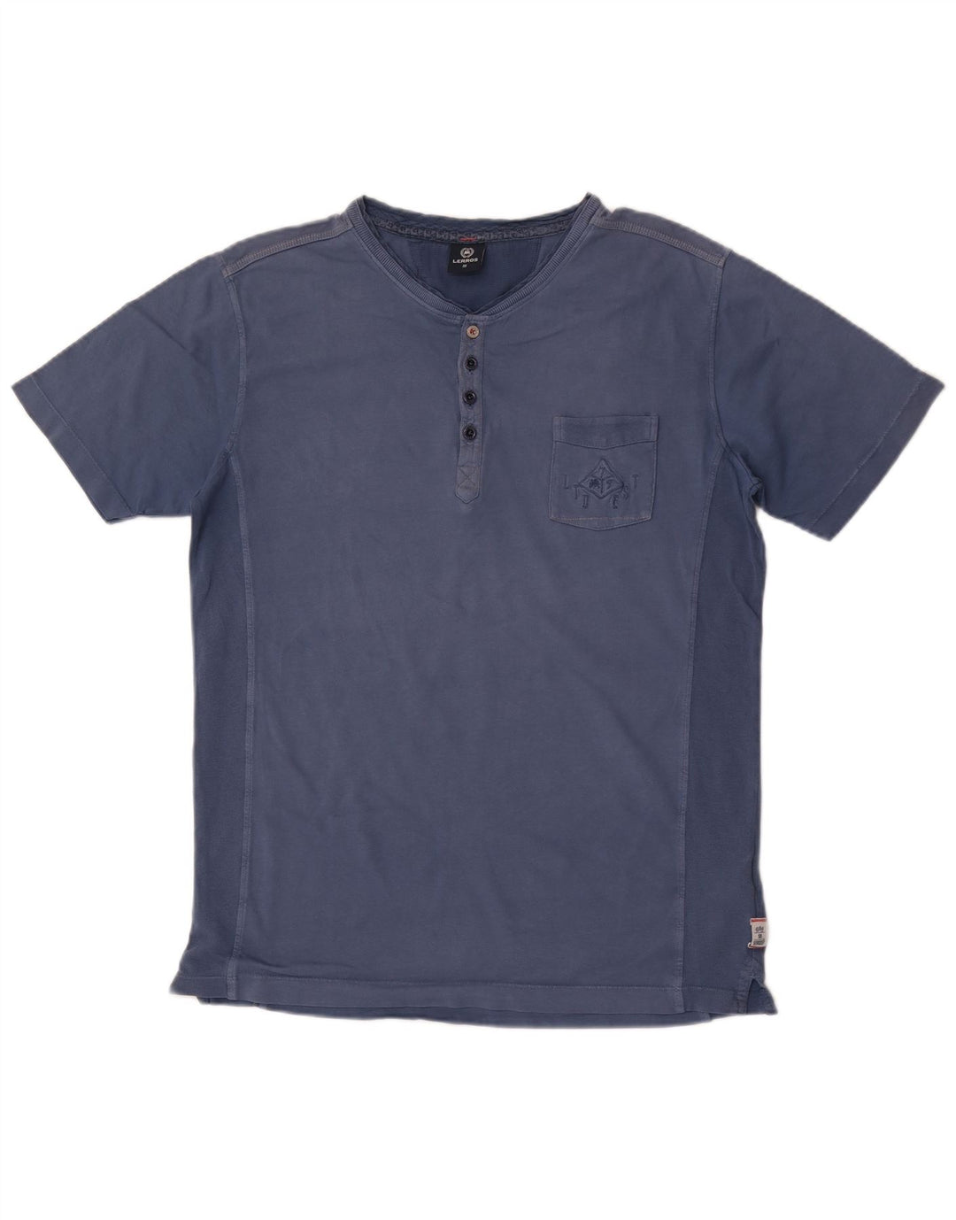 Ανδρικό T-Shirt Lerros Top μεσαίο μπλε βαμβακερό
