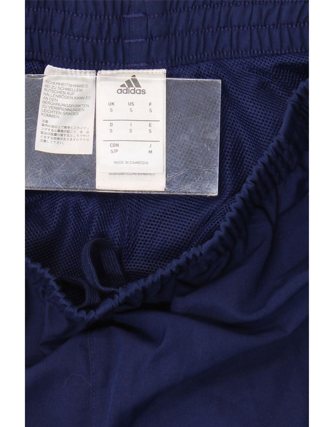 Ανδρική φόρμα ADIDAS Παντελόνι Joggers Small Navy Blue Polyester
