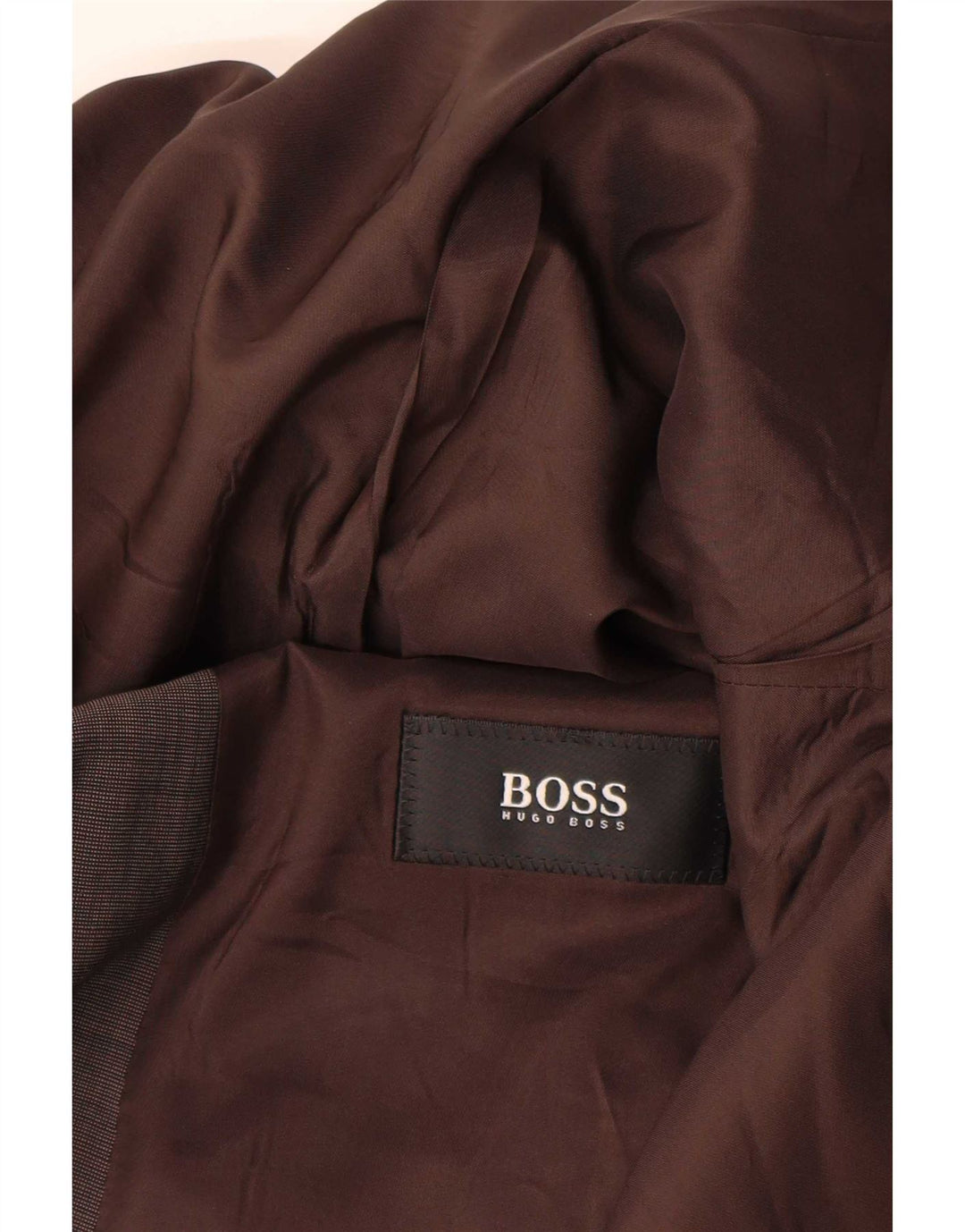 Ανδρικό μπουφάν σακάκι Hugo Boss με 3 κουμπιά EU 46 Μικρό γκρι παρθένο μαλλί