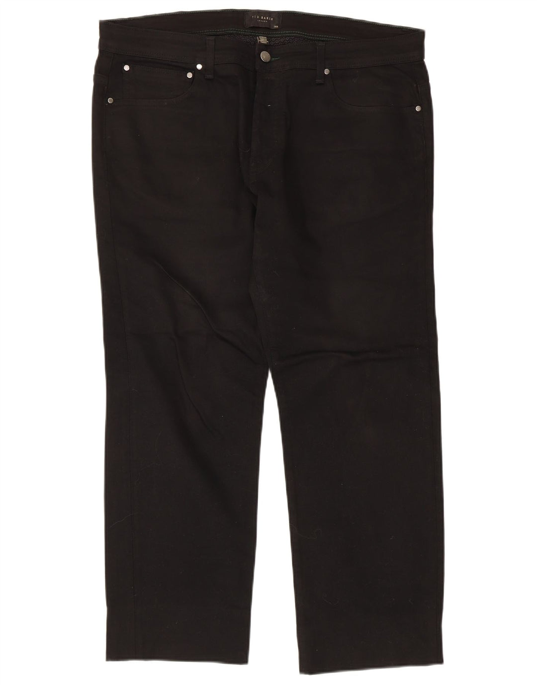 Ανδρικό τζιν ίσιο Ted Baker W36 L26 μαύρο βαμβακερό