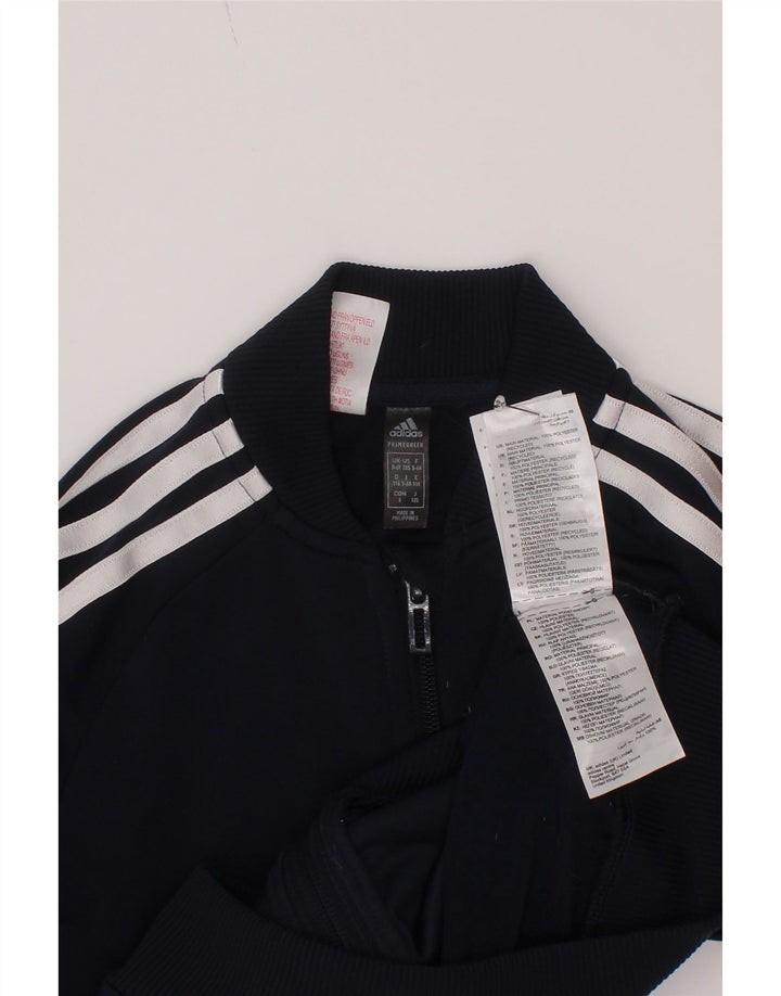 Adidas Boys αθλητική φόρμα Top Jacket 5-6 Years Navy Blue Polyester