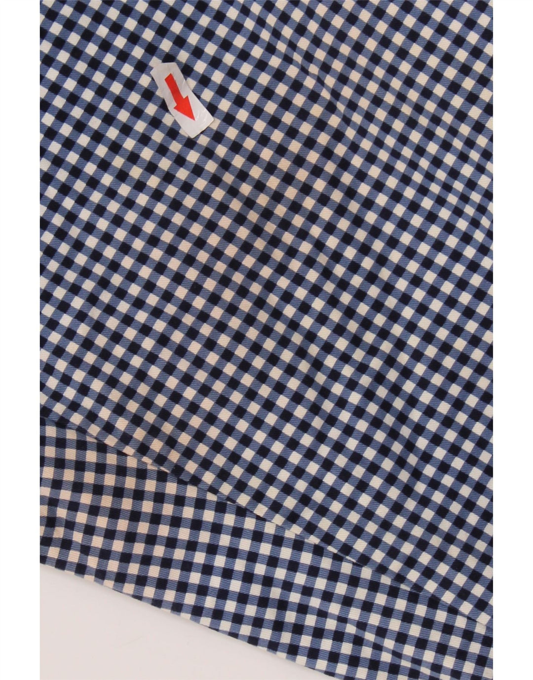 Ανδρικό κομμένο παντελόνι TOMMY HILFIGER US 22 3XL W46 L27 Navy Blue Gingham