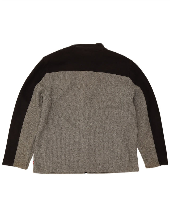 Ανδρική φόρμα IZOD Top Jacket XL Grey Colourblock Polyester