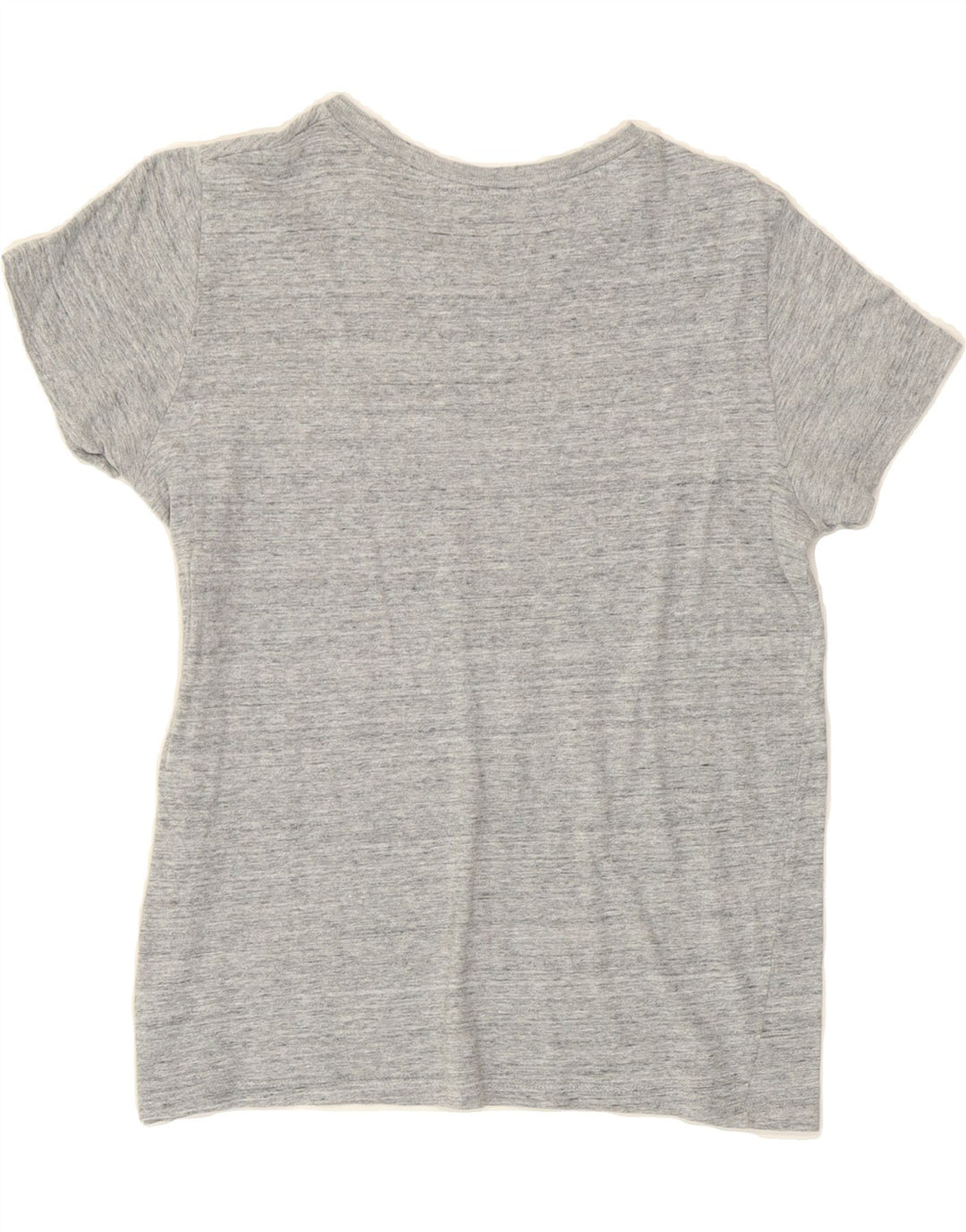 LEVI'S Womens Graphic T-Shirt Top UK 10 Small Grey Flecked Vintage Levi's and Second-Hand Levi's from Messina Hembry 
