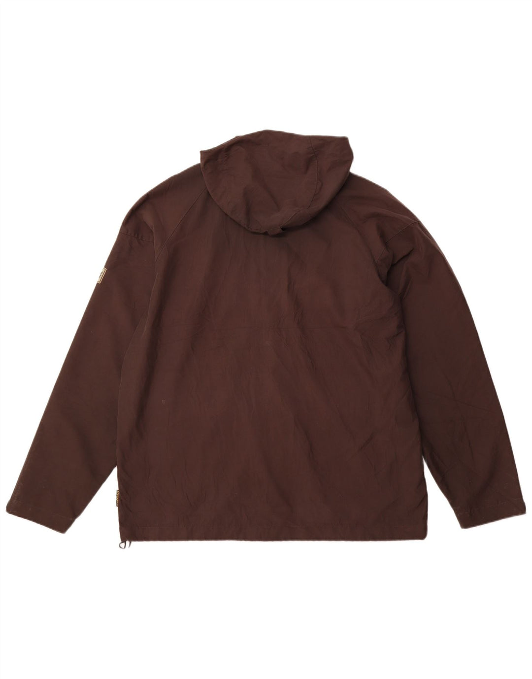 JACK WOLFSKIN Ανδρικό μπουφάν βροχής με κουκούλα UK 44/46 XL καφέ πολυεστέρας