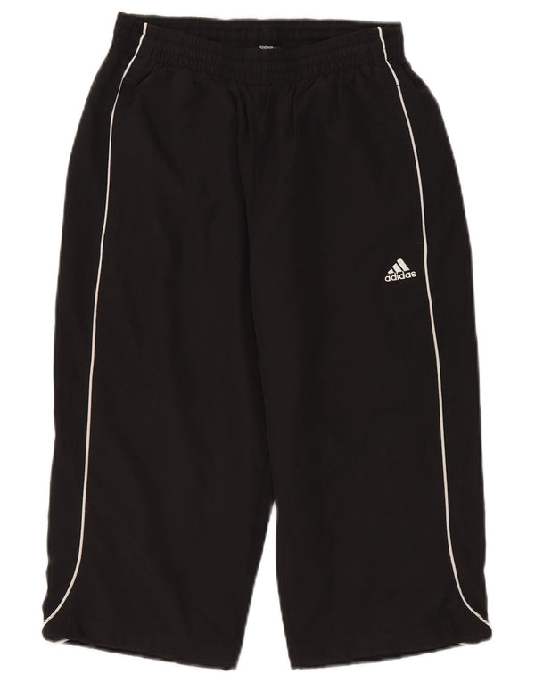 Adidas Boys Climalite Bermuda σορτς 15-16 ετών μαύρο πολυεστέρα